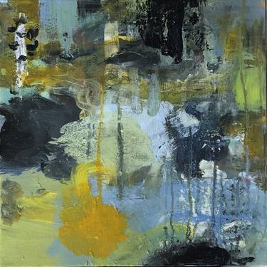 Original Abstract Expressionism Abstract Paintings by Merete Jakobsen