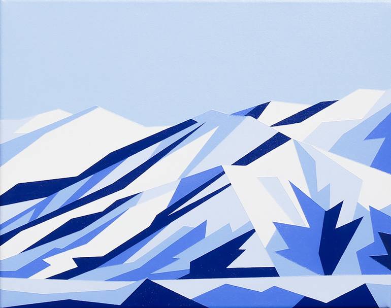 Print of Abstract Landscape Paintings by Zoe Hattersley
