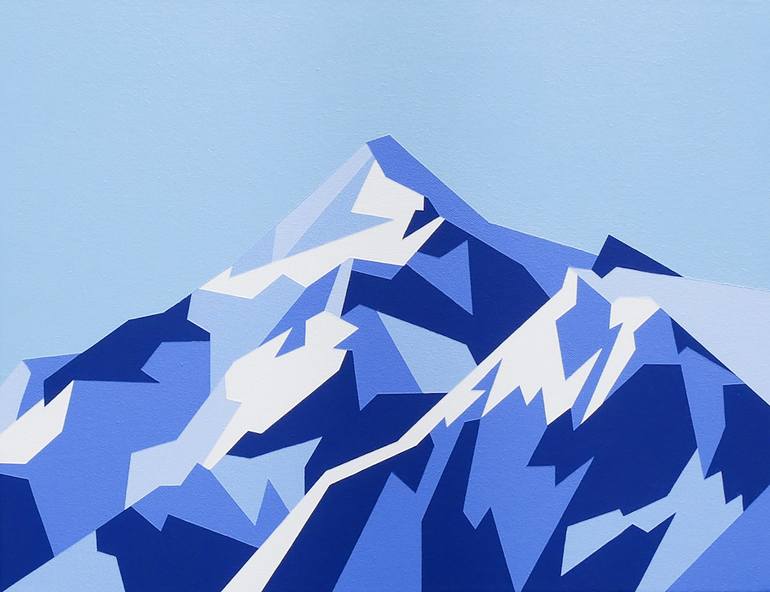 Print of Abstract Landscape Paintings by Zoe Hattersley