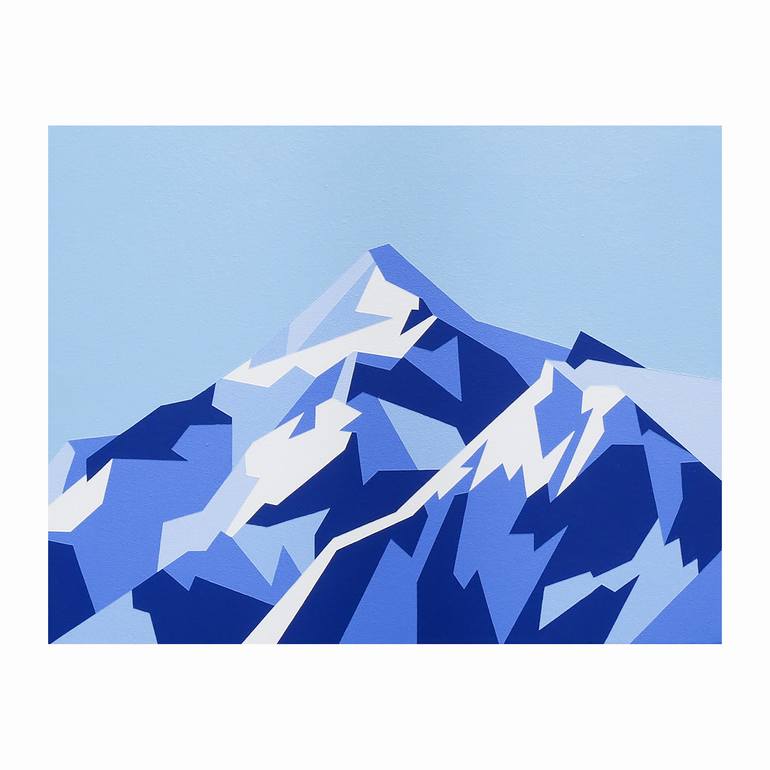 Original Abstract Landscape Painting by Zoe Hattersley