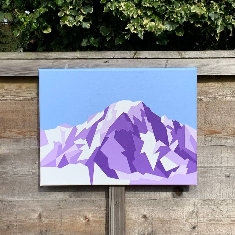 Original Abstract Landscape Painting by Zoe Hattersley