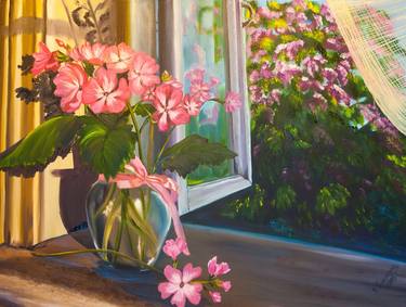 Print of Realism Home Paintings by Valentyna Pylypenko