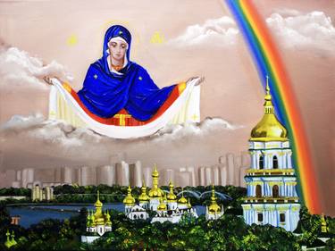 Print of Religion Paintings by Valentyna Pylypenko