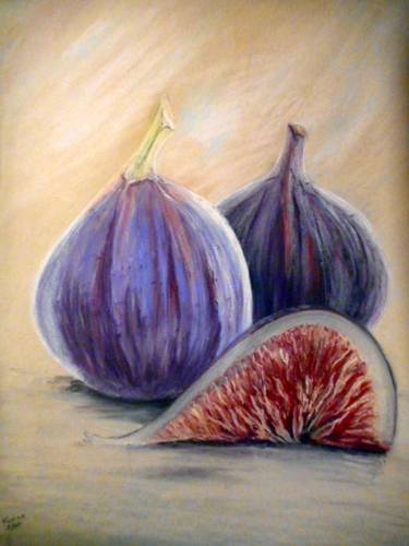 Figs; Pastel on Paper thumb