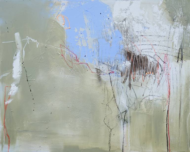 Print of Abstract Expressionism Abstract Paintings by Larissa Eremeeva