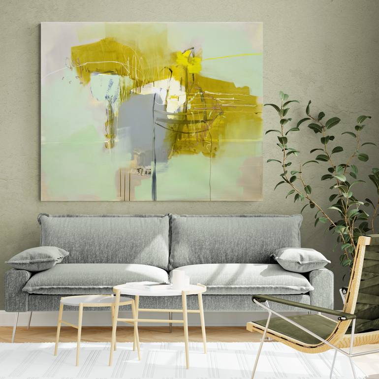 Original Abstract Painting by Larissa Eremeeva