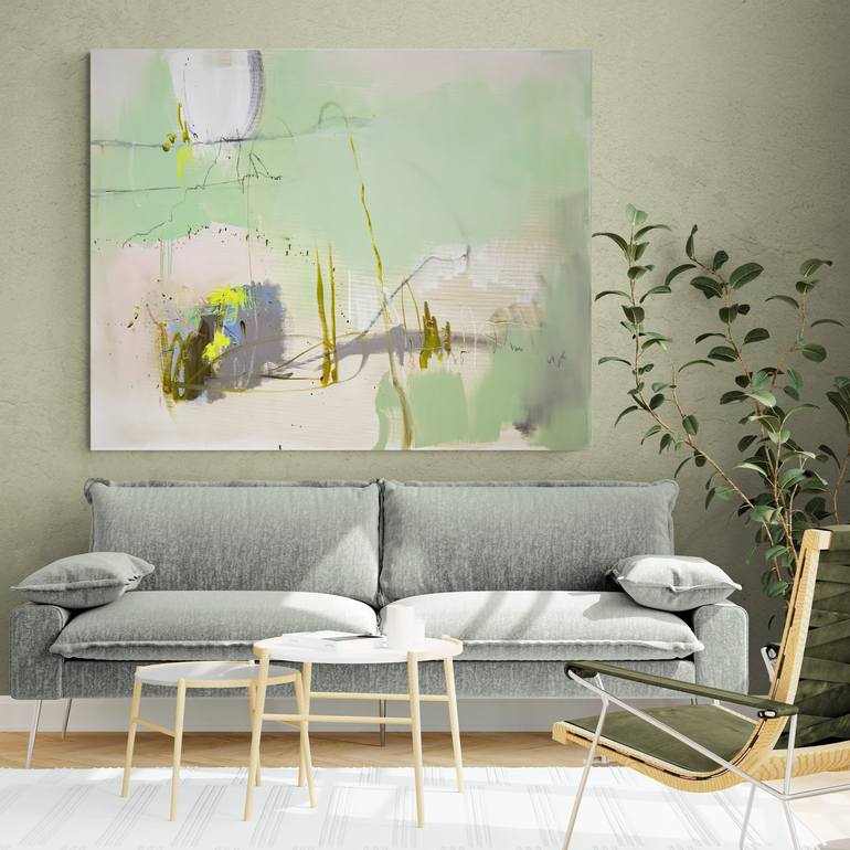 Original Abstract Painting by Larissa Eremeeva