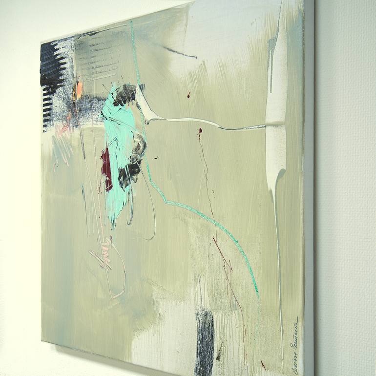 Original Abstract Expressionism Abstract Painting by Larissa Eremeeva