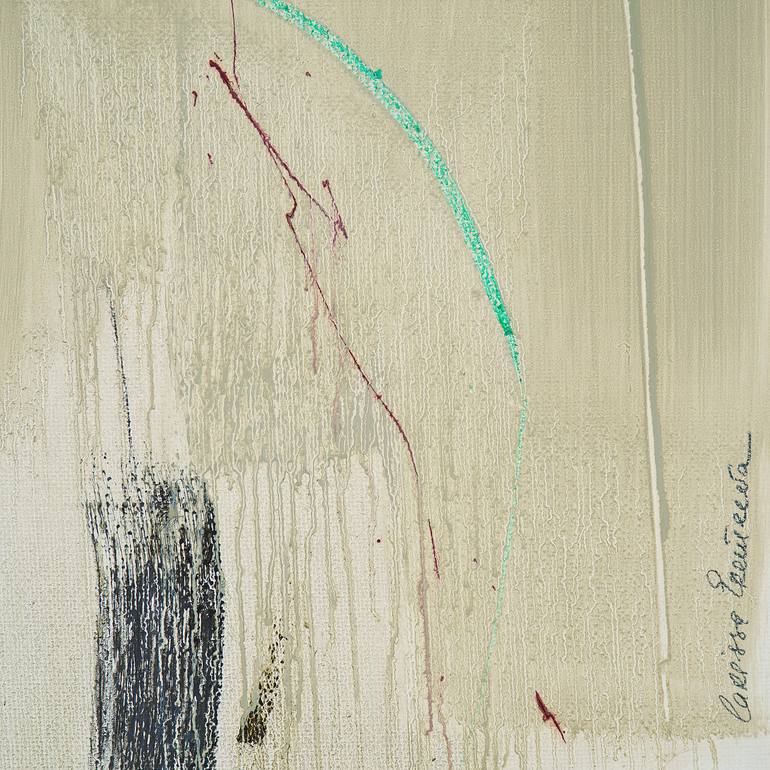 Original Abstract Expressionism Abstract Painting by Larissa Eremeeva
