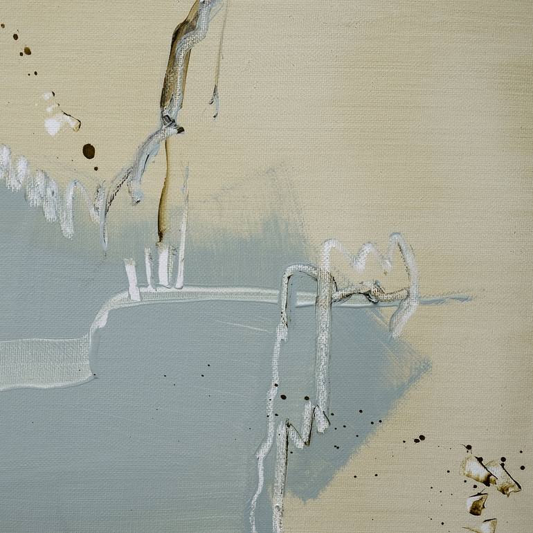 Original Minimalism Abstract Painting by Larissa Eremeeva