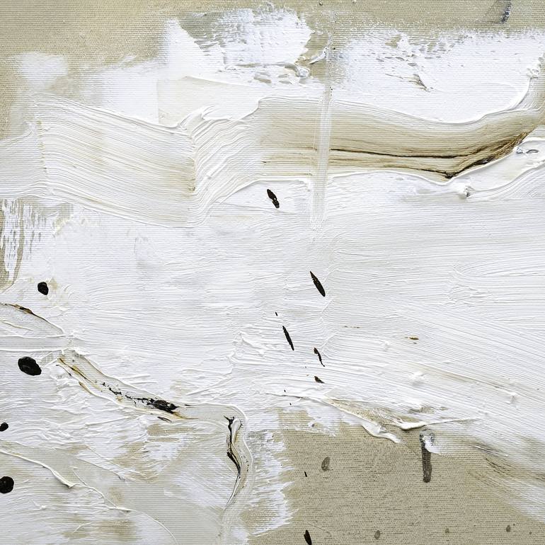 Original Minimalism Abstract Painting by Larissa Eremeeva