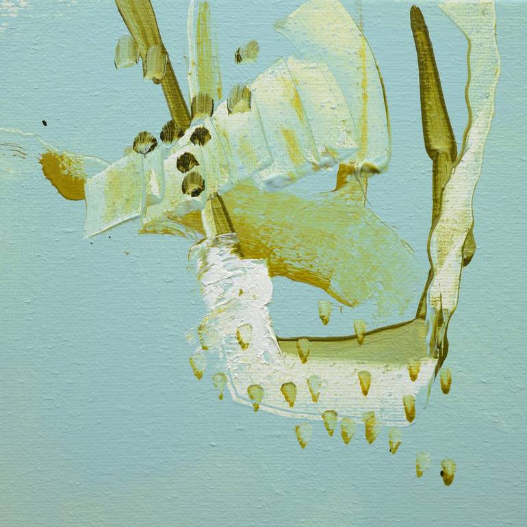 Original Minimalism Abstract Painting by Larissa Eremeeva