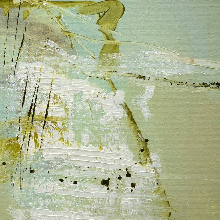 Original Minimalism Abstract Painting by Larissa Eremeeva