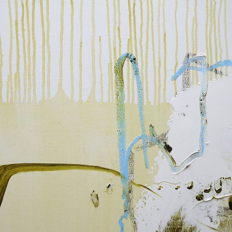 Original Minimalism Abstract Painting by Larissa Eremeeva