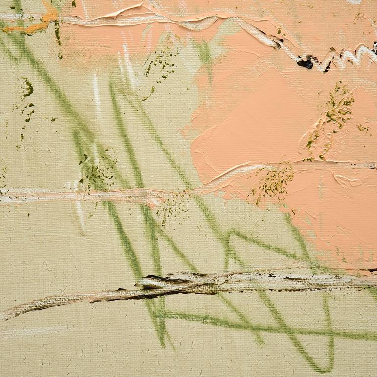 Original Abstract Expressionism Abstract Painting by Larissa Eremeeva