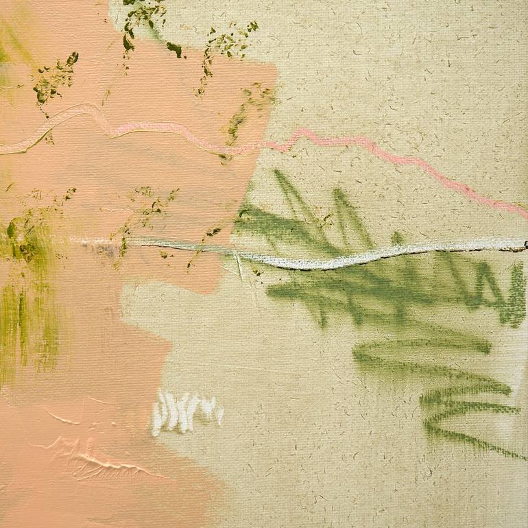 Original Abstract Expressionism Abstract Painting by Larissa Eremeeva