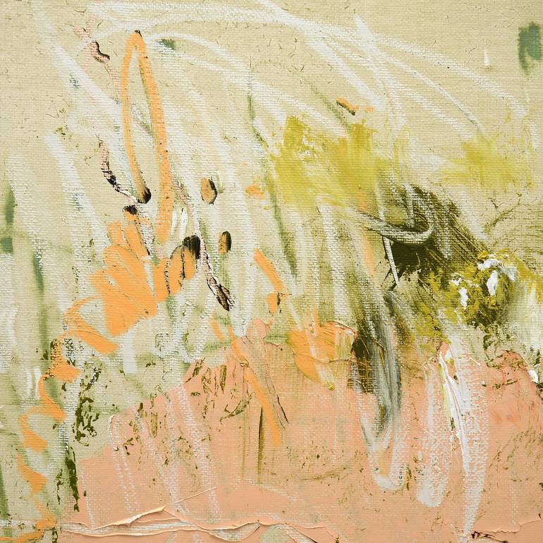 Original Abstract Expressionism Abstract Painting by Larissa Eremeeva