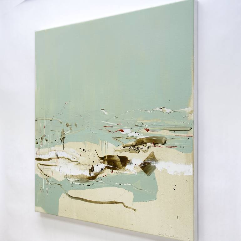 Original Abstract Expressionism Abstract Painting by Larissa Eremeeva