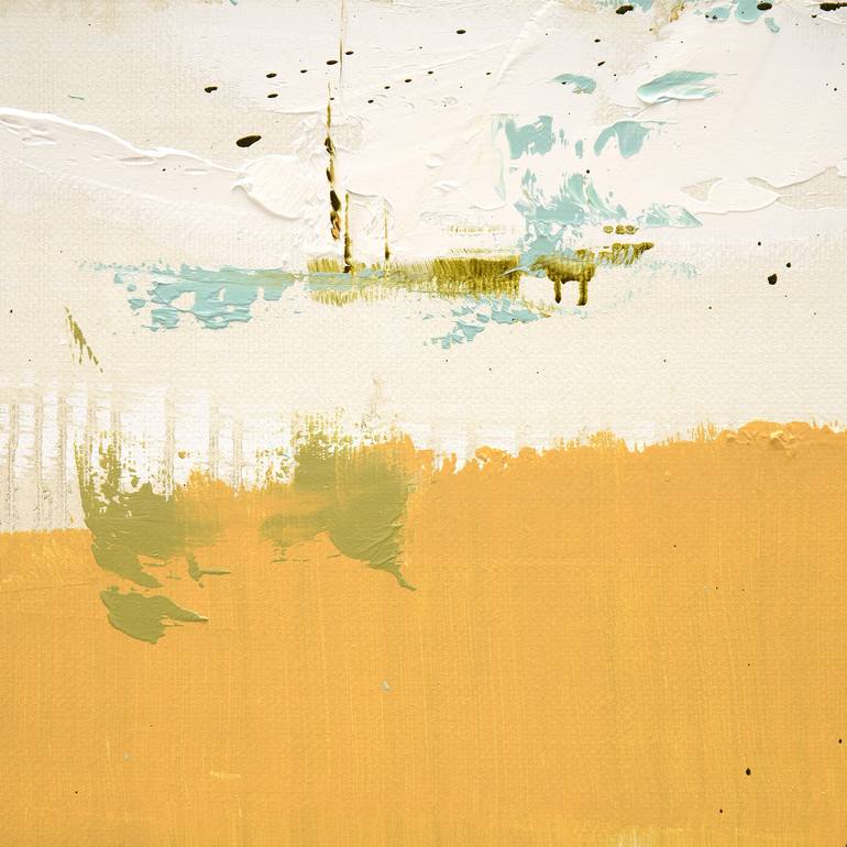 Original Abstract Expressionism Abstract Painting by Larissa Eremeeva