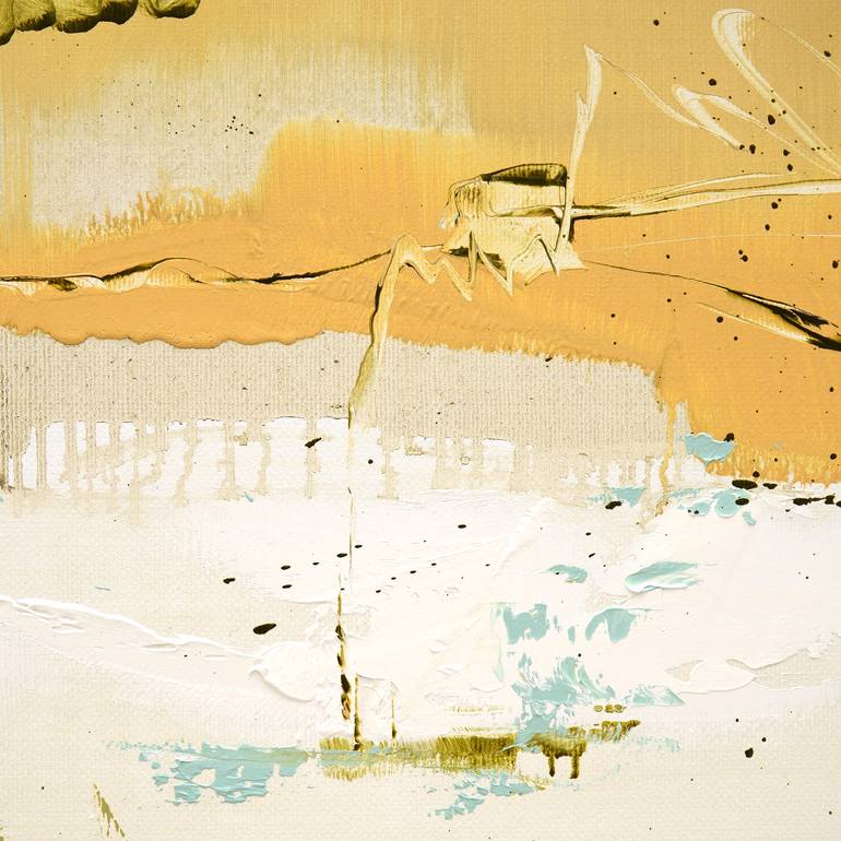 Original Abstract Expressionism Abstract Painting by Larissa Eremeeva