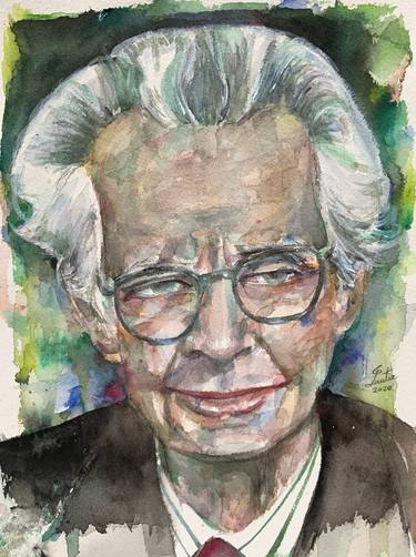 Original Portraiture People Paintings by Lautir -