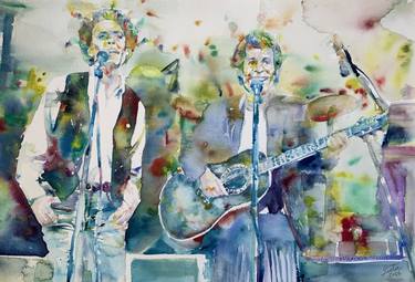 Print of Portraiture Music Paintings by Lautir -