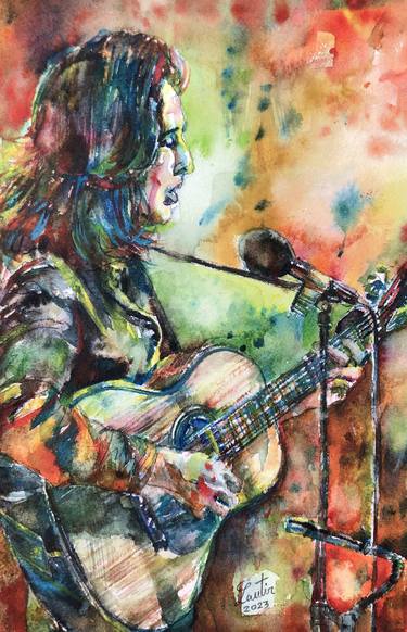 Print of Portraiture Music Paintings by Lautir -