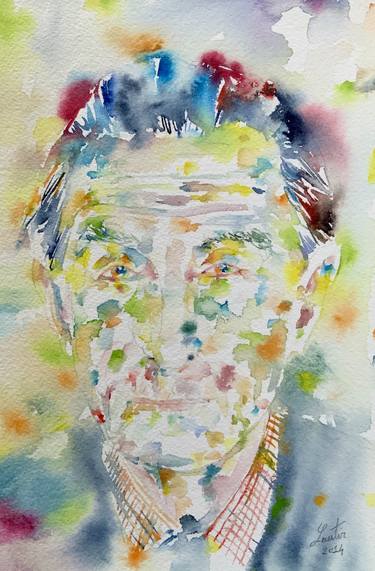 Original Portraiture People Paintings by Lautir -