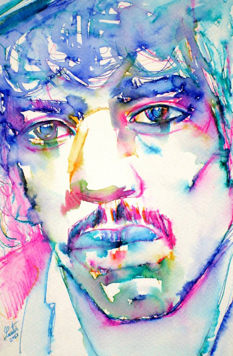 Print of Portraiture Music Paintings by Lautir -