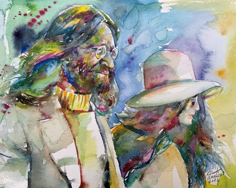 Print of Portraiture People Paintings by Lautir -