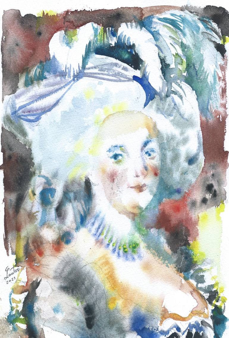 Print of Portraiture People Paintings by Lautir -