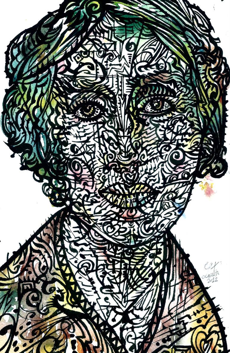 Print of Portraiture People Paintings by Lautir -