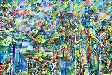 Original Portraiture Music Paintings by Lautir -