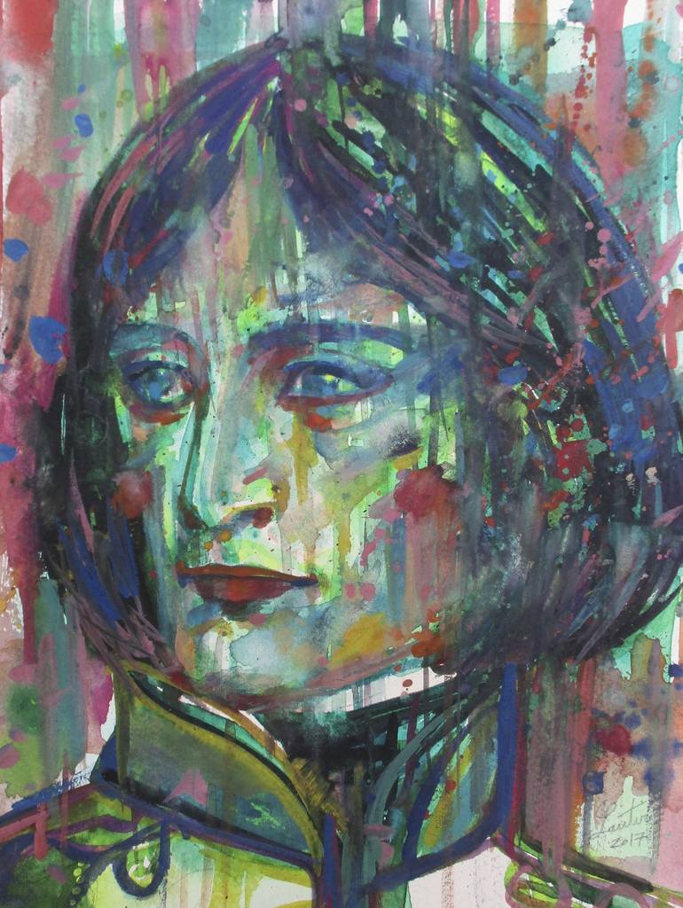 Print of Portraiture People Paintings by Lautir -