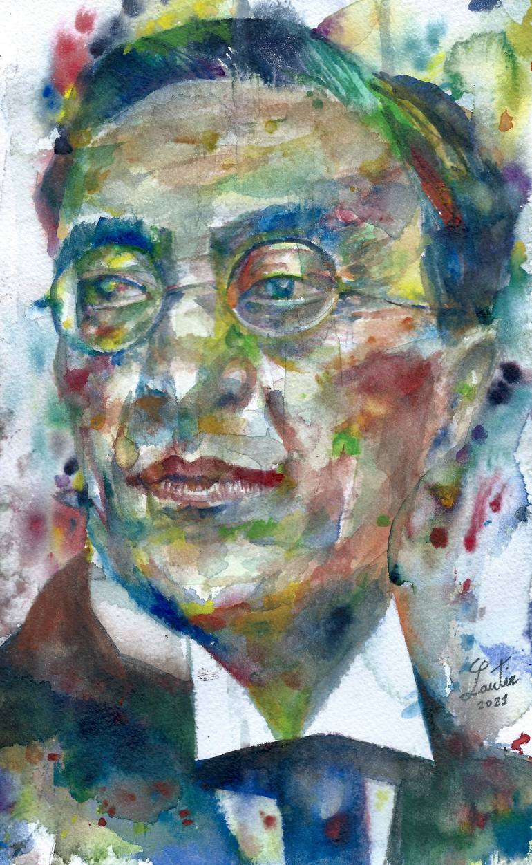 Print of Portraiture People Paintings by Lautir -