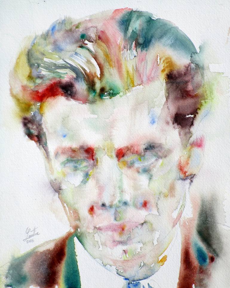 ALDOUS HUXLEY Painting by Lautir - | Saatchi Art