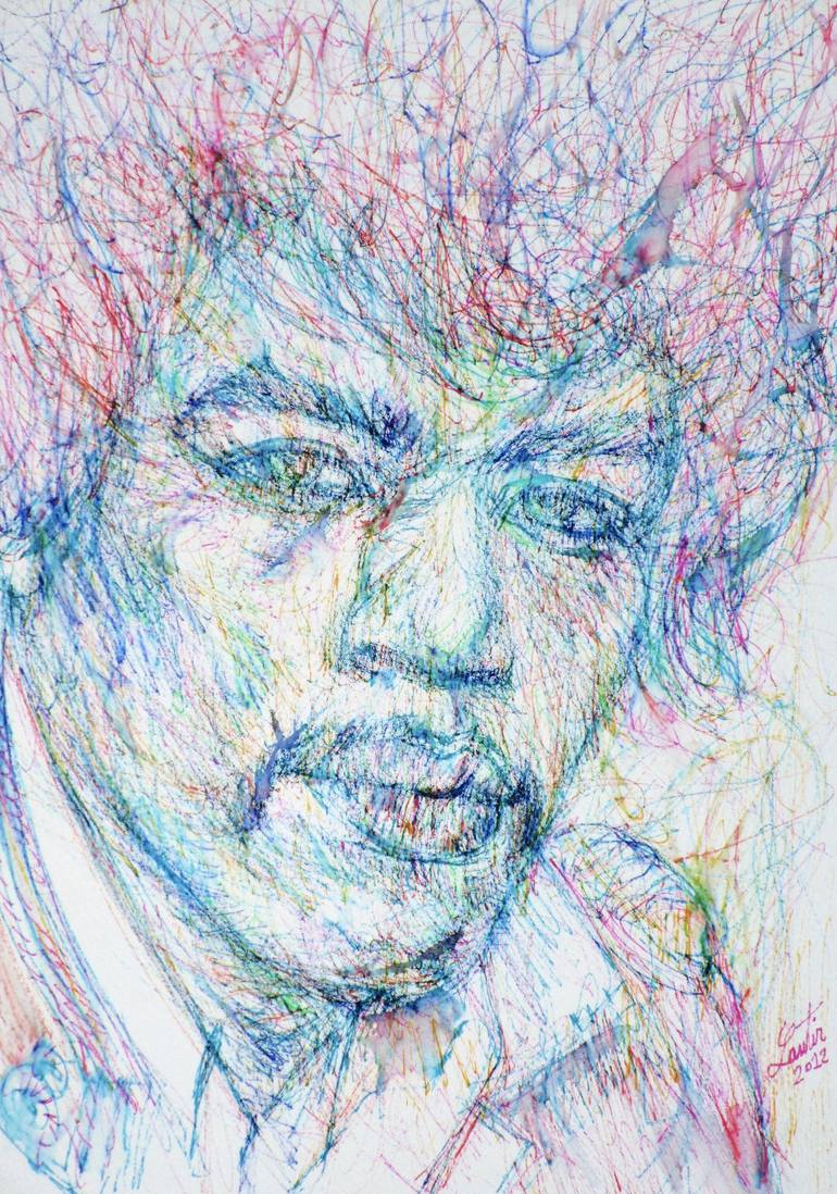 Print of Portraiture Music Paintings by Lautir -
