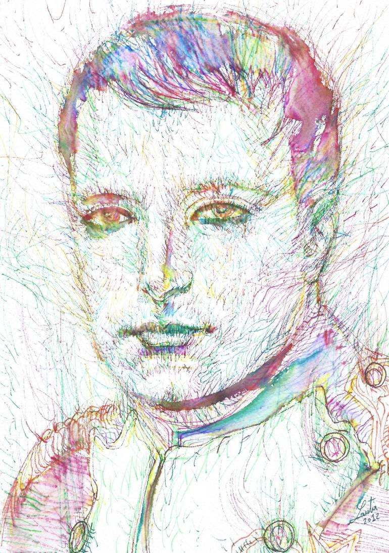 Print of Portraiture People Paintings by Lautir -