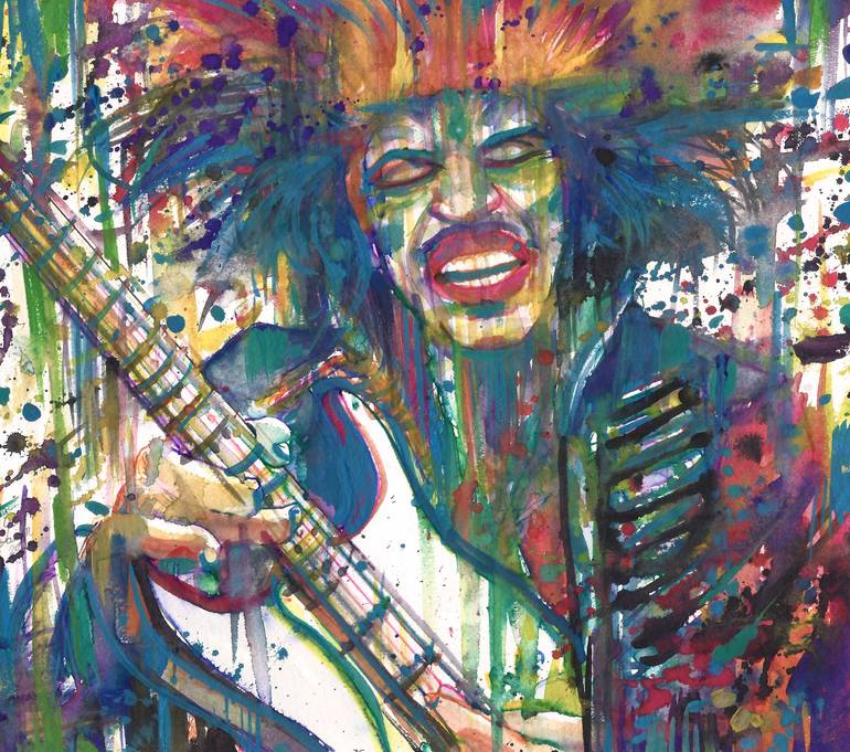 Original Portraiture Music Paintings by Lautir -