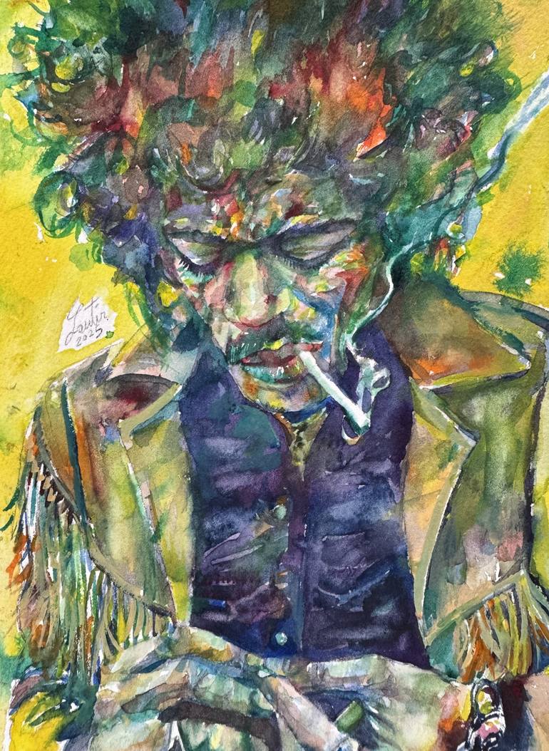 Print of Portraiture Music Paintings by Lautir -