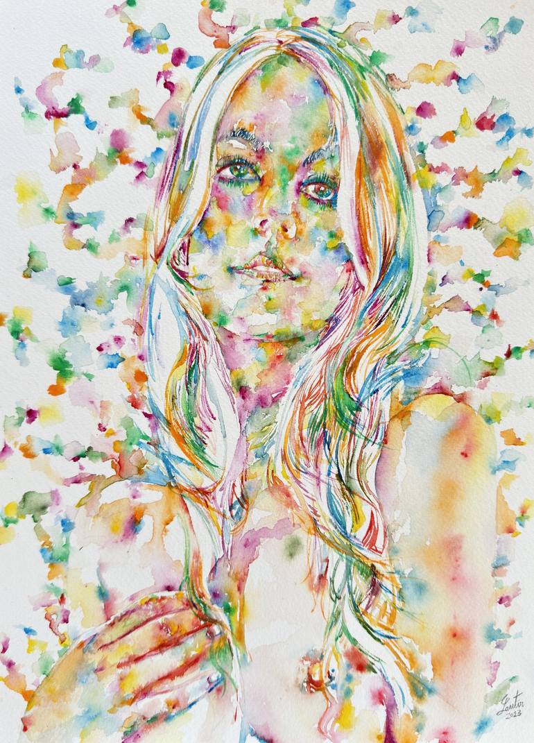 Print of Figurative Erotic Paintings by Lautir -