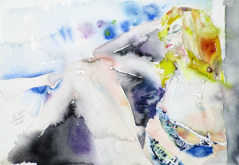 Print of Figurative Erotic Paintings by Lautir -