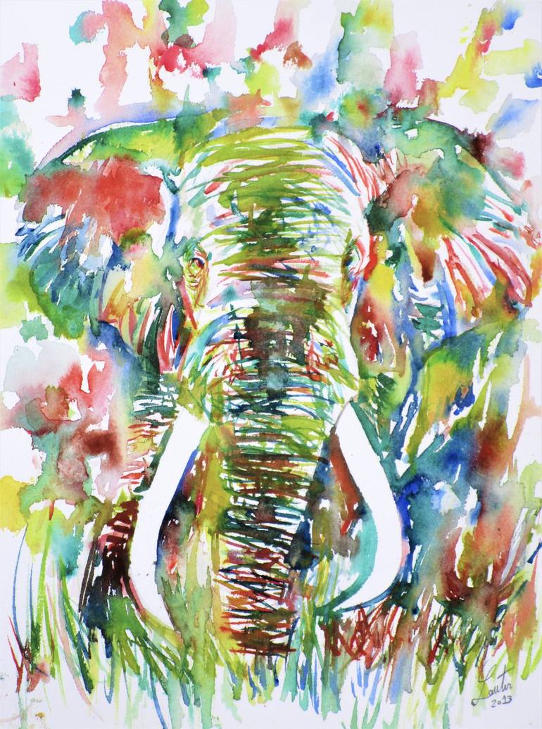 Print of Figurative Animal Paintings by Lautir -