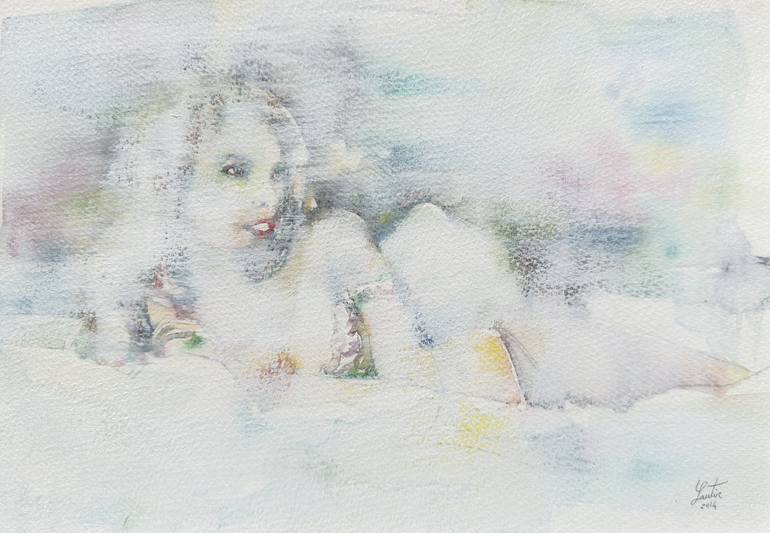 Print of Figurative Erotic Paintings by Lautir -