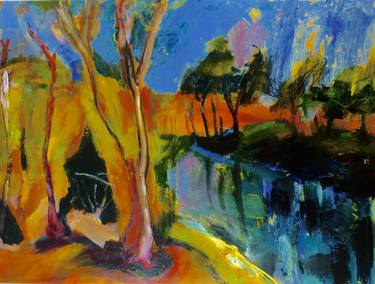 Print of Abstract Expressionism Landscape Paintings by Trevor Purvis