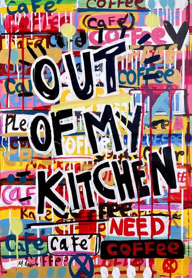 Print of Kitchen Paintings by Mercedes Lagunas