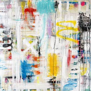 Original Abstract Paintings by Mercedes Lagunas