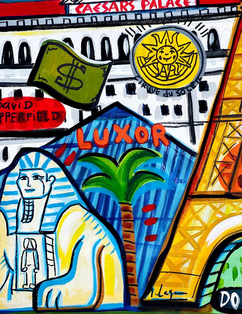 Original Street Art Pop Culture/Celebrity Painting by Mercedes Lagunas