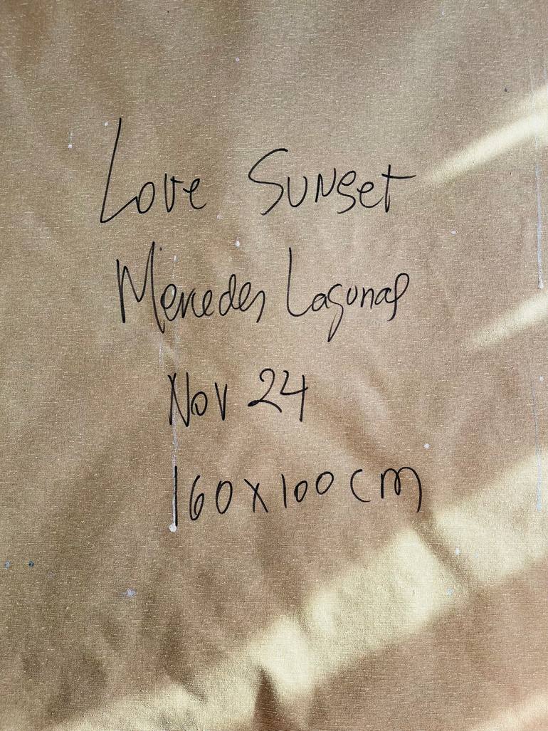 Original Street Art Abstract Painting by Mercedes Lagunas