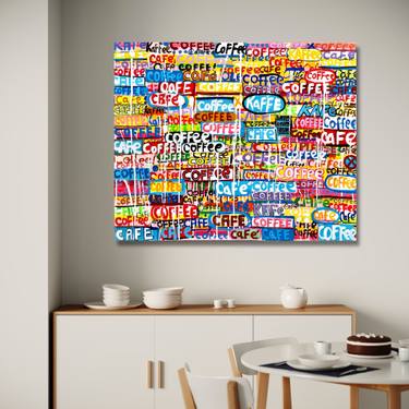 Original Street Art Food & Drink Paintings by Mercedes Lagunas